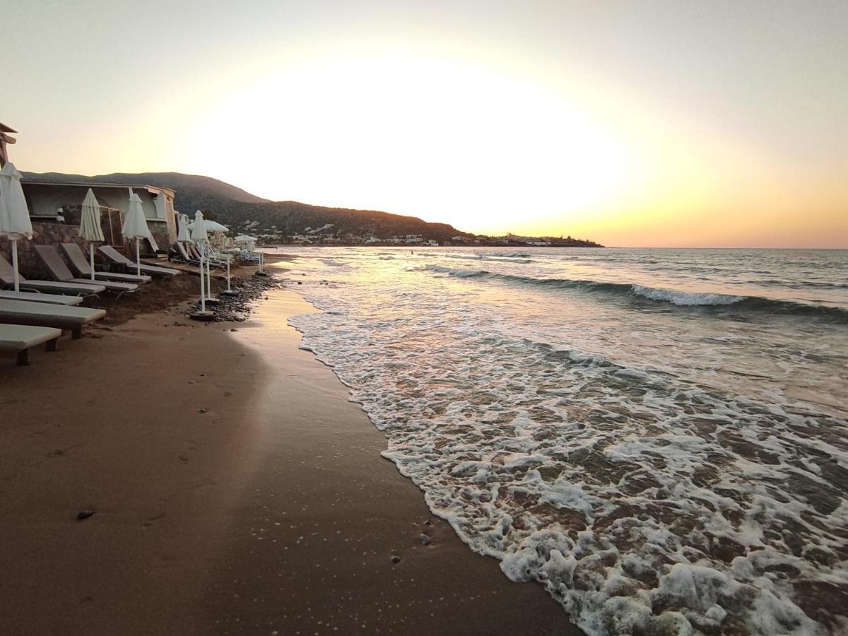 Stalida Dedalos N3 Sea View Apartment-30 Metres From The Beach מראה חיצוני תמונה